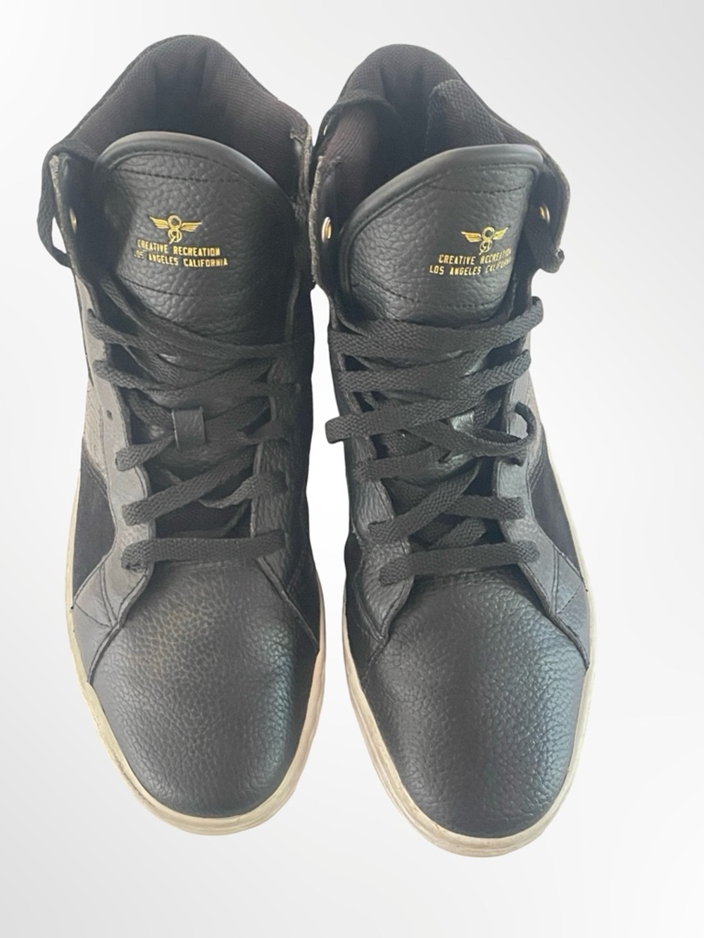 Creative Recreation Black High-Top Men's Sneakers in size 9.5